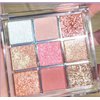Go Ho 9 Colors Eyeshadow Palette,Glitter&Shimmer Eyeshadow Korean Makeup,Long Lasting Blendable Shades Eye Shadow Make up,01