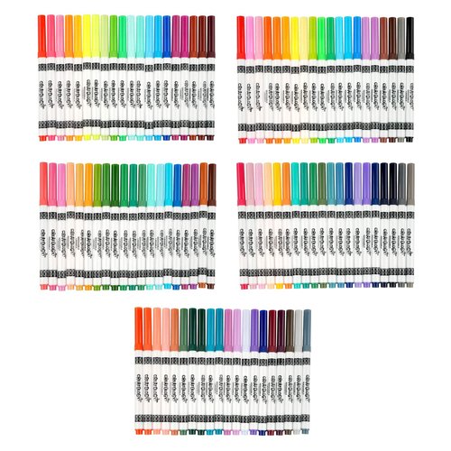 100 Count Color Round Tip Washable Marker Set by Creatology - Art Kit for Drawing, Coloring, Arts & Crafts - 1 Pack