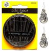 Stitchtight - John James JJ80000 30 Assorted Sewing Needle Compact Bundle with 2 Standard Needle Threaders