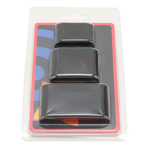 Silicone Clipper Bands 3 Pcs Black Non Slip Clipper Grip Hair Clip Silicone Case Barber Sleeve He...