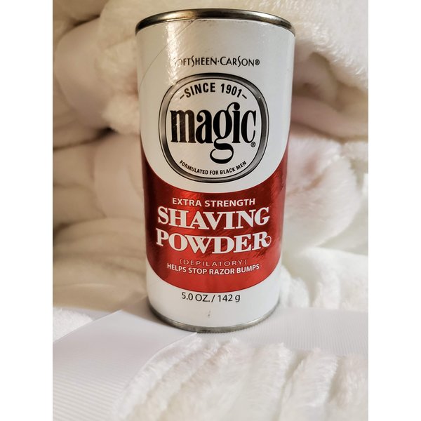 Magic Red Shaving Powder 5.0 oz. Extra Strength Depilatory by Magic