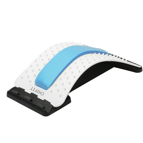 ChiFit Multi-Level Back Stretching Device - Immediate Relief for Herniated Disc, Sciatica, Scoliosis,Lower and Upper Back Stretcher Support and Pain Relief
