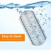 12Pcs Foot File Callus Remover Replacement Blades Pedicure Tools for Feet Detachable Foot Scrubber Hard Skin Remove Stainless Steel Big Hole for Wet and Dry Feet