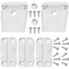 Igloo Cooler Plastic Parts Kit - 2 Latches, 3 Hinges, Latch Post & Screws