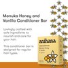 ANIHANA Conditioner Bar for Regular Normal Hair Clean Purifying Natural Healthy Look and Shine Paraben Free Manuka Honey and Vanilla 2.1 oz
