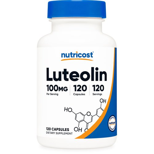 Nutricost Luteolin 100mg 120 Capsules - Vegetarian Friendly, Non-GMO, Gluten Free