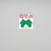 Set of 4 felt bows lavender, green, pink, glitter (Alligator Clip Right Side)