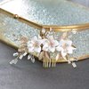 Bridal Hair Accessories, Beusoulover Wedding Hair Comb Clip, Wedding Hair Accessories for Brides, Crystal Bridal Hair Accessories Headpieces for Women, Girl, Party, Prom, (Style A)