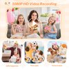 Mafiti Kids Camera 26MP HD Selfie Digital Camera for Kids,Portable Toddler Camera Toy with 1080P Video,Birthday Xmas Gift for 3-8 Year Old Girl Boy (Orange)