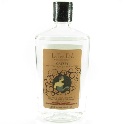 32 Oz. Gatsby- Teak Mahogany fragrance lamp oil