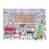 Galison Michael Storrings Christmas in London – 1000 Piece Puzzle Fun and Challenging Activity with Bright and Bold Artwork of The London Holiday Season for Adults and Families