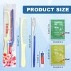 Bulk Hygiene Kits for Homeless,Disposable Toothbrushes with Toothpaste and Comb for Homeless Individually Wrapped，Basic Toiletry Kits Travel Size Shampoo And Body Wash For Hotel,Air Bnb Charity(20)