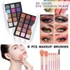 Pomcral All In On Makeup Kit Makeup Set For Teens, Women, Girl and Beginners Includes Eyeshadow Concealer Palette Lip Gloss Set Lipstick Eye Pencil Makeup Brushes