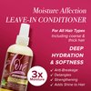 én Love Moisture Affection Leave-In Conditioner | Natural Coconut Milk & Aloe Vera for Deep Hydration | Detangles, Strengthen & Adds Shine to Hair | Clean Beauty | Curl Refresher| 8.5oz