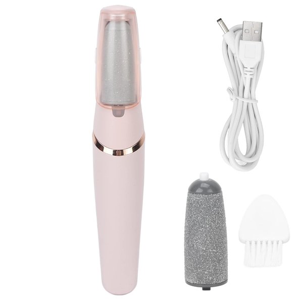 Pongnas Electric Feet Callus Remover Rechargeable, Professional Portable Foot File Scrubber Pedicure Tools with 2 Gears, Pedicure Tools kit Feet Care for Dead Skin Cracked Heels
