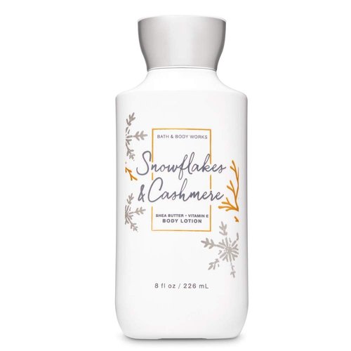 Lot of 3 Bath & Body Works Snowflakes & Cashmere Shea & Vitamin E Body Lotion 8 fl oz each