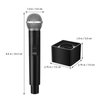 ibasenice Simulated Microphone Simulation Microphone for Kids Microphone Toy Simulate Microphone Prop Microphone Fun Stage Microphone Children Microphone Simulate Mic Prop Kids Microphone