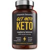 Vitamin Bounty Get Into Keto Pills - Premium Raspberry Ketones, Promotes Ketosis for Women and Men, Supports Keto Diet, Green Tea, Boosts Energy, Non-GMO - 60 Capsules