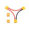 WMYCONGCONG 1 Pair XT90 Male Female Battery Connector and 1 PCS XT90 Battery Series Connector 10 Gauge Wire for RC Battery Helicopter Quadcopter