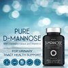 D-Mannose 1000mg Capsules - D Mannose with Cranberry Extract and Vitamin C - 60 Capsules 500mg High Strength - Urinary Tract Health for Women & Men - Vegan & Non-GMO - Fast-Acting Natural UTI Support