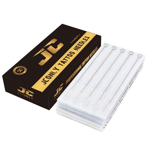Jconly Tattoo Needles - 50pcs Sterilized 11M1 Tattoo Needles Medical for Tattoo Machines Gun Liner Shader(11M1)…