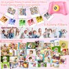 DEPAADER Kids Camera -Digital Selfie Cameras for Girls Birthday 1080 P 2.4 Inch Kid Video Recorder for Age 3 4 5 6 7 8 9 10 Year Old Toddler Gift with 32 GB SD Card