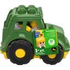 MEGA BLOKS John Deere Toddler Building Blocks Toy Set, Lil’ Tractor with 6 Pieces and Storage, 1 Figure, Green , Ages 1+ Years