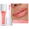 Mysense Plumping Lip Glow Oil, Hydrating Lip Gloss Transparent Lip Oil Tinted, Glossy Lip Moisturizer for Lip Care and Dry Lips Nourishing, #03