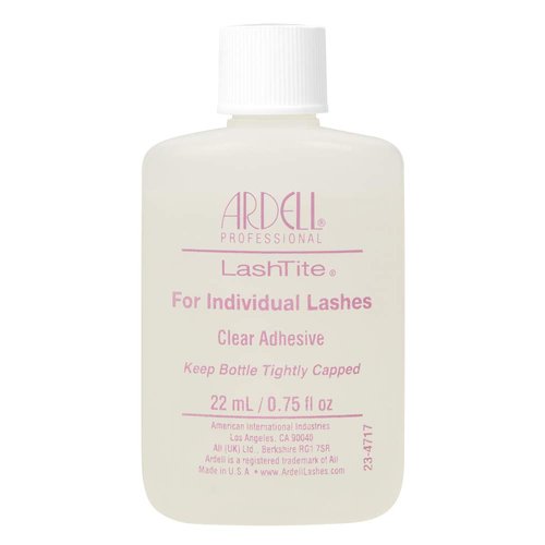 Ardell LashTite Lash Adhesive Clear for Individual Lashes, 0.75 oz