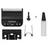 Supreme Trimmer Replacement Fade Blade CBF424 | Steel Blade for Hair Clippers | Black