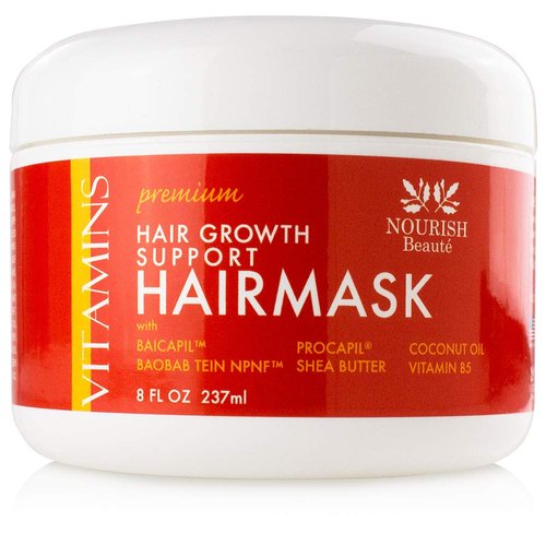 Nourish Beaute Premium Hair Mask for Hair Loss and Deep Conditioning to Promote Hydration and Reg...