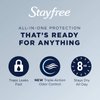 Stayfree Ultra Thin Overnight Pads with Wings, For Women, Reliable Protection and Absorbency of Feminine Moisture, Leaks and Periods, 28 Count