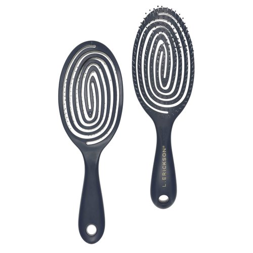 L. Erickson The Flex Vent Brush, Navy