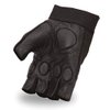 Prime Sports All-Purpose Padded Leather Cycling Weight Lifting Wheelchair Gloves W-1019 (Medium)