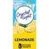 Crystal Light Sugar-Free Lemonade Naturally Flavored Powdered Drink Mix 6 Count Pitcher Packets