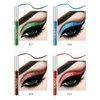 VOLLUCK 10 Colors Glitter Eyeliner liquid, Metallic Shimmer Glitter Eyeshadow, Long Lasting Waterproof Sparkling Eyeliner Eye Shadow Set for Party Festival Makeup