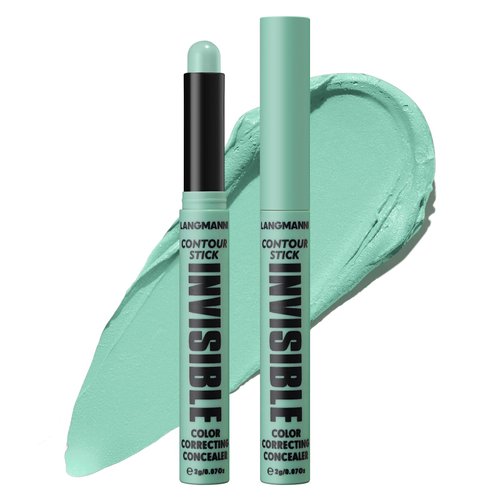 Jolilab 1 Color Contour Stick Concealer Stick Cream Palette Contour Multifunctional Contouring Makeup Kit for Face Highlighter Makeup Stick Set Long Lasting & Waterproof(02#green, 1)