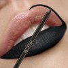By The Clique Premium Long Lasting Black Matte Lip Liner and Face Pencil | Noche Bella | Goth Liner and Full Lip Coverage | Halloween | Mime