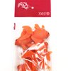 XMHF Aquarium Fish Bowl Tank Artificial Floating Plastic Orange Decor Goldfish Ornament Fish Tank Decoration 10PCS