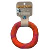 One Pet Planet Wool Dog Toy, 5-Inch, Orange