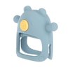 Nuby Silicone Wrist Teething Mitten - Baby Teether Ring - 3+ Months - Blue Bear