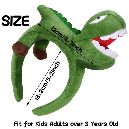 Animal Ears Headband Plush Hair Band Halloween Christmas Birthday Decor Cosplay Animal Theme Party Favors for Kids Adults