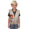 Tigerdoe Pith Helmets - 8 Safari Vest & 8 Hats for Kids - Jungle Party Supplies - Safari Party Favors - Kids Dress Up