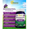 aSquared Nutrition Natural Resveratrol with Red Wine Extract - 180 Capsules - Trans Resveratrol Antioxidant Supplement Pills for Pure Heart Health - Extra Strength Trans-Resveratrol