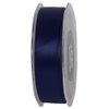 JAM PAPER Double Faced Satin Ribbon - 7/8 Inch Wide x 25 Yards - Navy Blue - Sold Individually