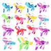 Roaqua 30 Packs Bulk Horse Bulk Mini pop Fidget Gift for Boys and Girls Kids and Classroom Students Prize ，Birthday Party Favors Supplies