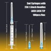 100Pack 3ml/cc with 23 G 1.5” Safety Individually Wrapped
