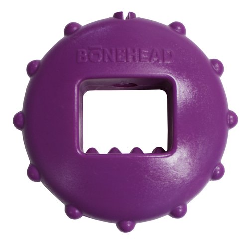 Himalayan Dog Chew Bonehead Small Dog Chew Holder, Secures Chews for Dogs, Chew Smarter and Longer, Stimulate Your Dog, Holds Yak Chews with Screw-in Fastener, 1 Dog Toy