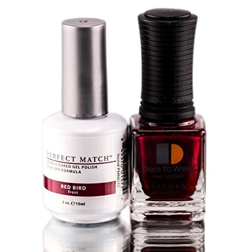 LECHAT Perfect Match Gel Polish + Matching Lacquer - (#33 RED Bird)