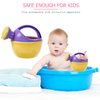 STOBOK Watering Can, 2pcs Watering Can Toy Plastic Watering Kettles Kids Watering Pots Bath Toys Bathtub Toy for Kids Indoor and Outdoor Play (Random Color)